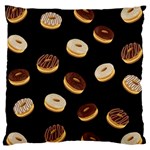 Donuts Large Flano Cushion Case (One Side) Front