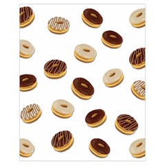 Donuts Pattern Drawstring Bag (small) by Valentinaart