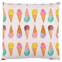 Cute Ice Cream Standard Flano Cushion Case (two Sides) by Brittlevirginclothing