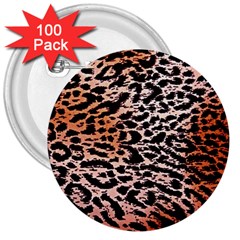 Tiger Motif Animal 3  Buttons (100 Pack)  by Amaryn4rt