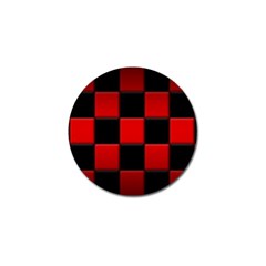 Black And Red Backgrounds Golf Ball Marker (4 Pack) by Amaryn4rt