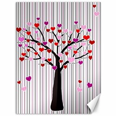 Valentine s Day Tree Canvas 36  X 48   by Valentinaart