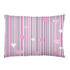 Pink Love Pillow Case (two Sides) by Valentinaart