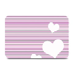 Pink Valentines Day Design Plate Mats by Valentinaart