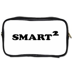 Smarted Conceptual Typographic Design Toiletries Bags 2-side by dflcprints