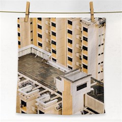 Apartments Architecture Building Face Towel by Amaryn4rt