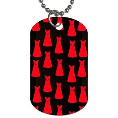 Dresses Seamless Pattern Dog Tag (one Side) by Nexatart