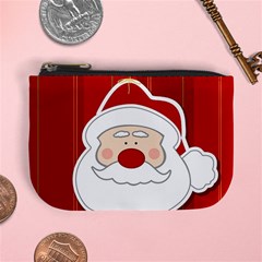 Santa Claus Xmas Christmas Mini Coin Purses by Nexatart