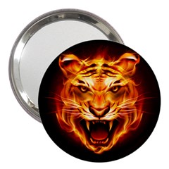 Tiger 3  Handbag Mirrors by Nexatart