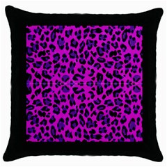 Pattern Design Textile Throw Pillow Case (black) by Nexatart