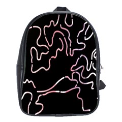 Abstract Glare Visual Art School Bags (xl)  by Nexatart