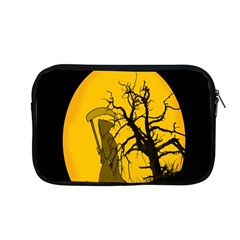 Death Haloween Background Card Apple Macbook Pro 13  Zipper Case by Nexatart