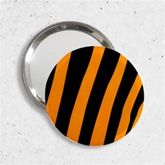 Tiger Pattern 2 25  Handbag Mirrors by Nexatart