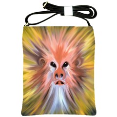 Monster Ghost Horror Face Shoulder Sling Bags by Nexatart