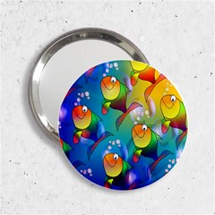 Fish Pattern 2 25  Handbag Mirrors by Nexatart