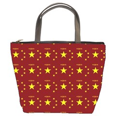 Chinese New Year Pattern Bucket Bags by dflcprints