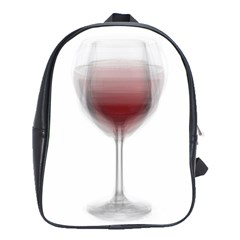 Wine Glass Steve Socha School Bags (xl)  by WineGlassOverlay