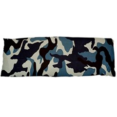 Blue Water Camouflage Body Pillow Case Dakimakura (two Sides) by Nexatart