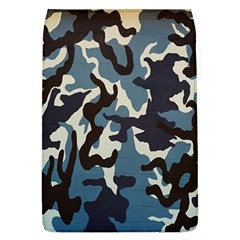 Blue Water Camouflage Flap Covers (l)  by Nexatart