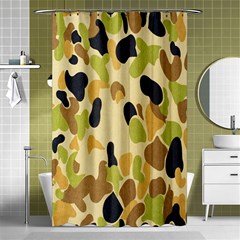 Army Camouflage Pattern Shower Curtain 48  X 72  (small)  by Nexatart