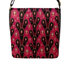 Background Abstract Pattern Flap Messenger Bag (l)  by Nexatart