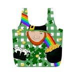 Lucky Irish Full Print Recycle Bags (M)  Front