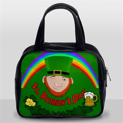 St  Patrick s Day Classic Handbags (2 Sides) by Valentinaart