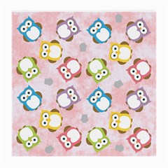 Owl Bird Cute Pattern Medium Glasses Cloth by Nexatart