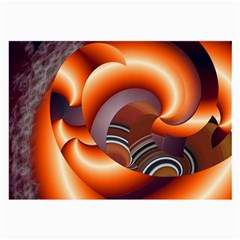 The Touch Digital Art Large Glasses Cloth (2-side) by Nexatart