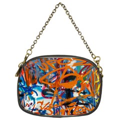 Background Graffiti Grunge Chain Purses (one Side)  by Amaryn4rt