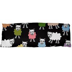 Sheep Cartoon Colorful Body Pillow Case (dakimakura) by Amaryn4rt