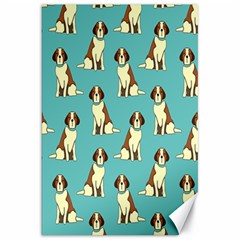 Dog Animal Pattern Canvas 20  X 30   by Amaryn4rt