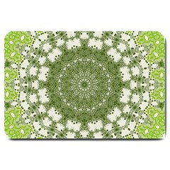 Mandala Center Strength Motivation Large Doormat  by Amaryn4rt