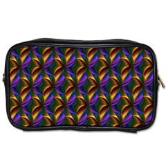 Seamless Prismatic Line Art Pattern Toiletries Bags 2-side by Amaryn4rt