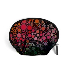 Circle Abstract Accessory Pouches (small)  by Amaryn4rt