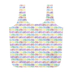 Bicycles Full Print Recycle Bags (l)  by boho