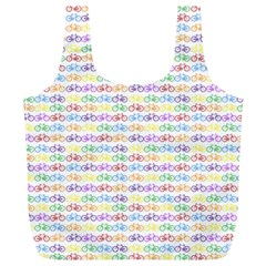 Bicycles Full Print Recycle Bags (l)  by boho