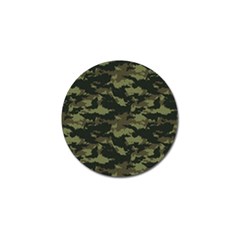 Camo Pattern Golf Ball Marker by Simbadda