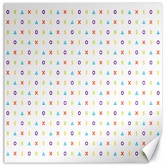 Sign Pattern Canvas 20  X 20   by Simbadda