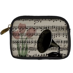 Vintage Music Design Digital Camera Cases by Valentinaart