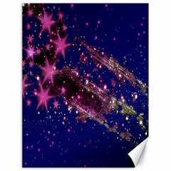 Stars Abstract Shine Spots Lines Canvas 18  X 24   by Simbadda