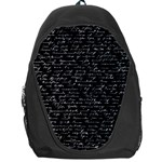 Handwriting  Backpack Bag Front