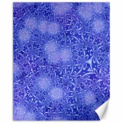 Retro Flower Pattern Design Batik Canvas 16  X 20   by Simbadda