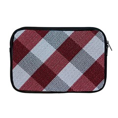 Textile Geometric Retro Pattern Apple Macbook Pro 17  Zipper Case by Simbadda