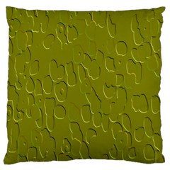 Olive Bubble Wallpaper Background Standard Flano Cushion Case (one Side) by Simbadda