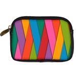 Colorful Lines Pattern Digital Camera Cases Front