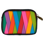 Colorful Lines Pattern Digital Camera Cases Back