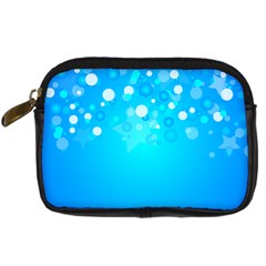 Blue Dot Star Digital Camera Cases by Simbadda