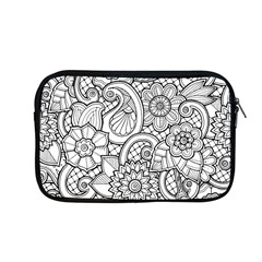 These Flowers Need Colour! Apple Macbook Pro 13  Zipper Case by Simbadda