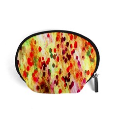 Background Color Pattern Abstract Accessory Pouches (small)  by Simbadda